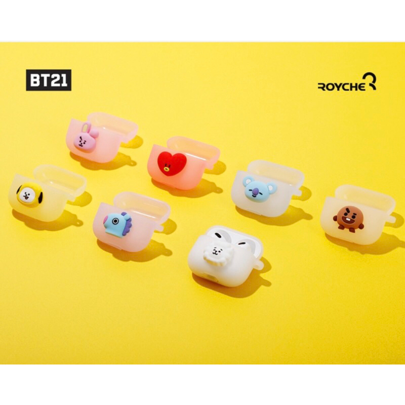 พร้อมส่ง เคสแอร์พอด สำหรับใช้กับ Airpod 3 เคส BT21  แท้ 💯%