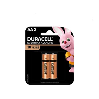 ถ่านDuracell everyday alkaline แพค2ก้อน ของแท้(ออกใบกำกับภาษีได้)