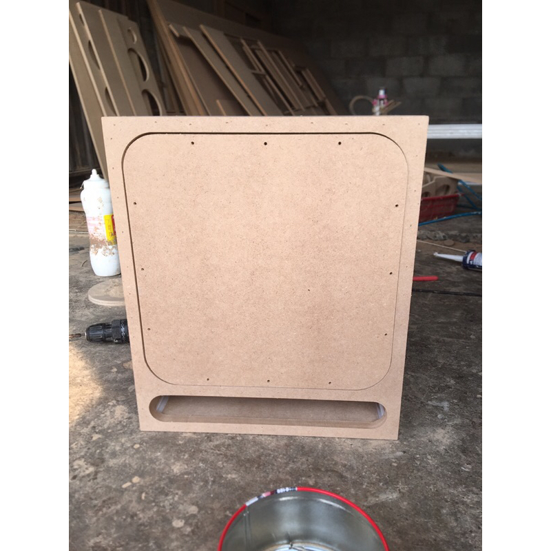 ตู้ซับเบส ตู้ฟาด แบนพาส 10นิ้วลมหลังดอก