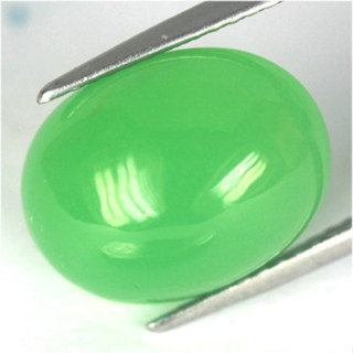 #พลอยหลังเบี้ยคริสโซเพลส (Chrysoprase) นน7.13กะรัต