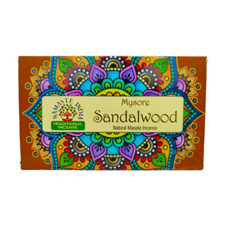 Natural Efe | Indian incense sticks - NAMASTE Sandalwood | ธูปหอม แซนเดลวู๊ด / Box Set (12 Boxes)