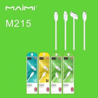 สายชาร์จเร็ว 2A ยี่ห้อ maimi m125 แท้100% สำหรับ Android/micro/iphone/type-c