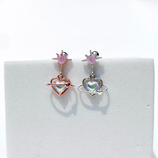 จิวต่างหูเกาหลี More Than Piercing: D001 Daydream Heart Ring