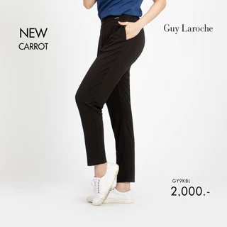 GUYLAROCHE กางเกงทำงานสีดำ ใส่สบาย (GY9KBL)