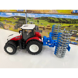 รถบังคับ รถไถ่นาบังคับ รถเกี่ยว รถแทรกเตอร์ฟาร์ม TRACTOR FARM MACHINE 1/24 Scale RC รถบรรทุกฟาร์มรุ่น 6636