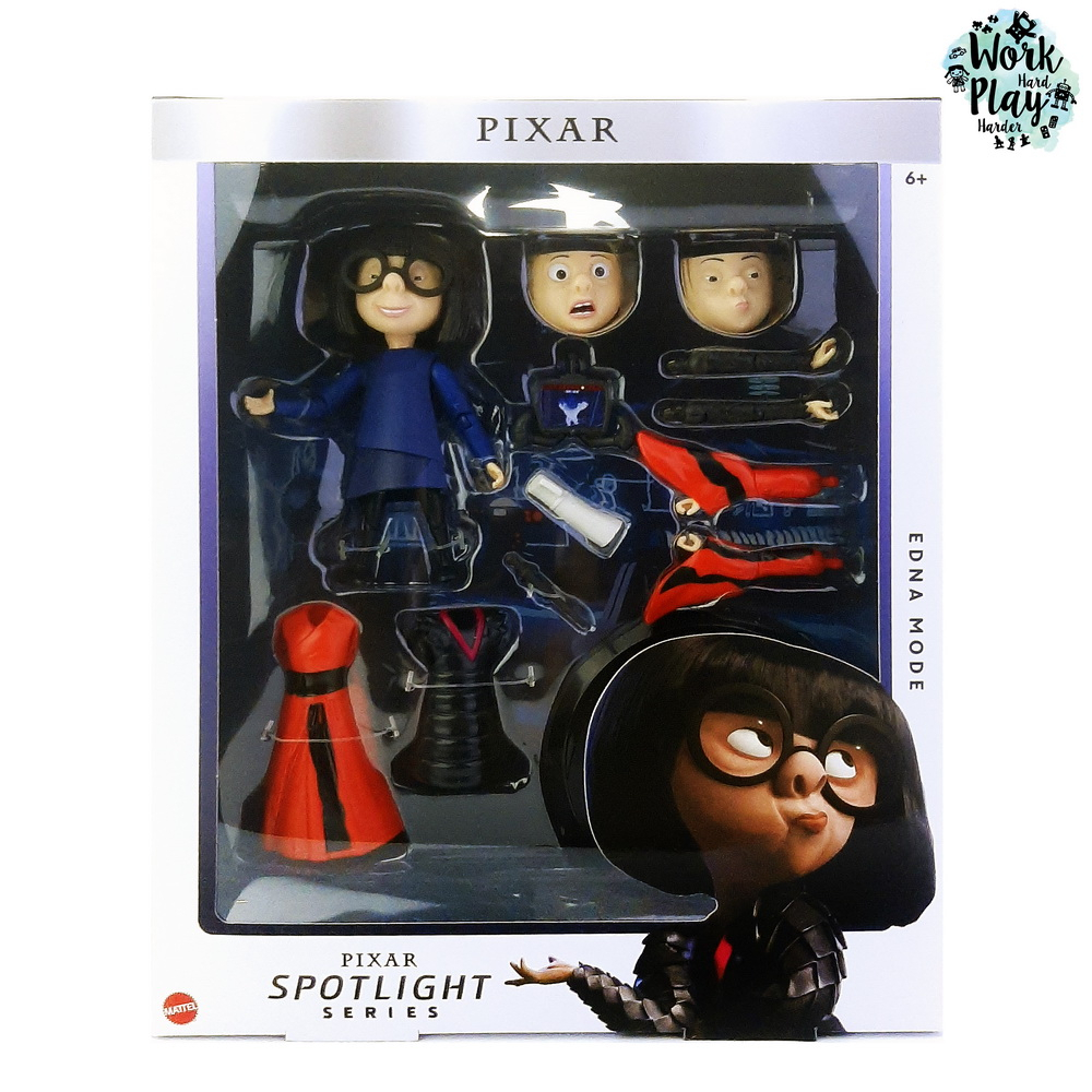 Disney PIXAR Spotlight Series No.06 The Incredibles Edna Mode Action Figure พิกซาร์ สปอร์ตไลท์ ซีรีย