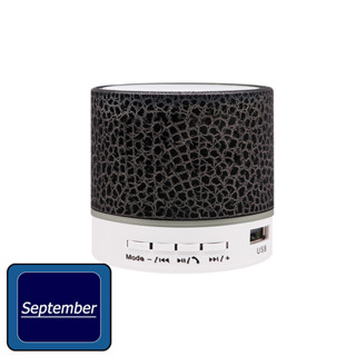 September ลำโพงบลูทู ธ ลำโพงแตกขนาดเล็ก Wireless Bluetooth LED Speaker เสียงบลูทู ธ แบบพกพา