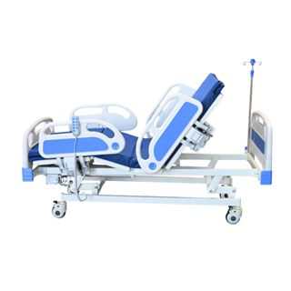 เตียงพยาบาลไฟฟ้าพลิกกลับเตียงในโรงพยาบาลมัลติฟังก์ชั่นสำหรับผู้สูงอายุที่เป็นอัมพาต เตียงแพทย์ไฟฟ้า โถสุขภัณฑ์ ยกหลังไฟฟ - รูปที่ 5