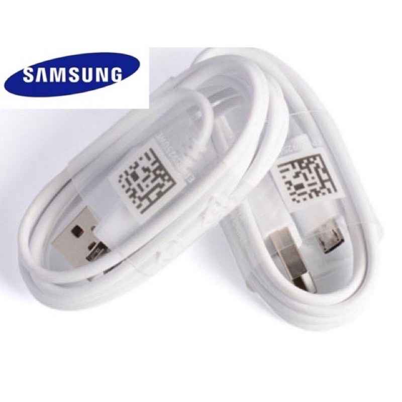 สายชาร์จเร็ว Samsung แท้ 100% Micro USB 2.0 รองรับรุ่น S4/S6/S7/Note5/Edge/Note3 /J3/J5/J7/A3/A5/A7/