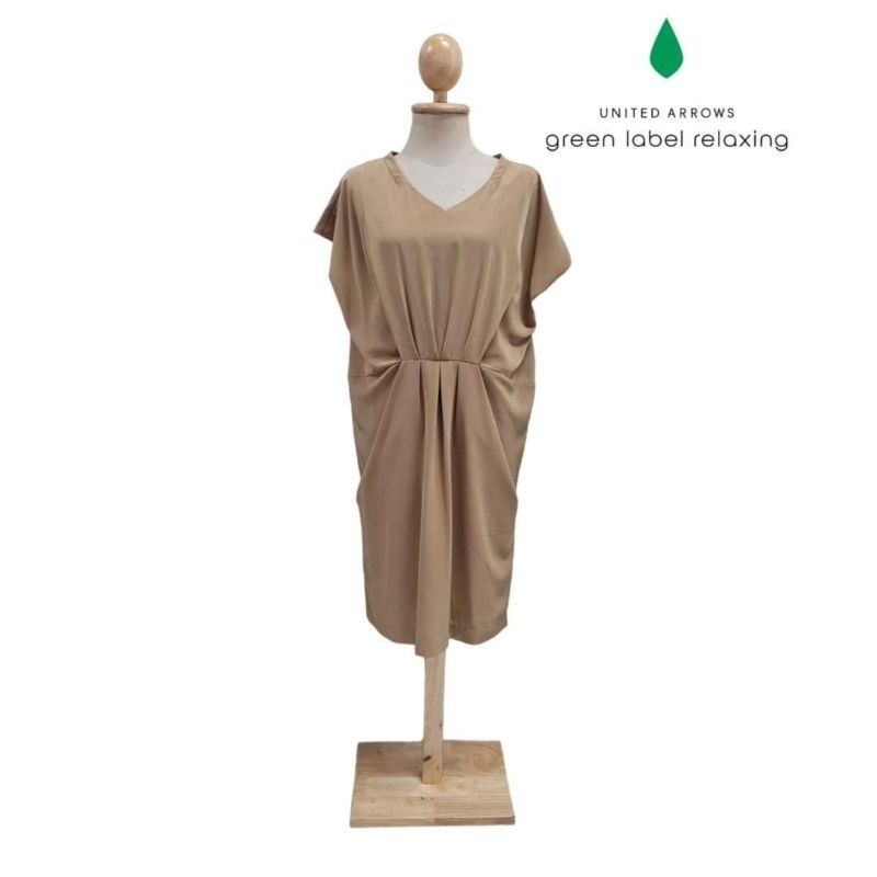 United Arrows Green Label Relaxing Pleated Dress