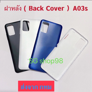 ฝาหลัง Back Cover Samsung Galaxy A12 / SM-A125 แถมปุ่มเร่งเสียง-ลดเสียง