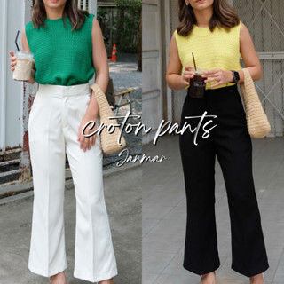 croton pants with janmar