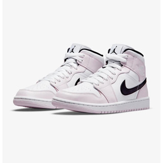 Nike air Jordan 1 mid barely rose W ของแท้ 100%(มือ1)