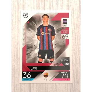 การ์ดฟุตบอล Match Attax 2022/23 BARCELONA