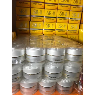 ครีมกลางคืนขนาด10กรัม เอสอาร์ทู SR-II (ล่าสุดเนื้อเหลืองอ่อนปกติ) ของแท้100%