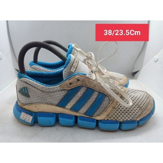 Adidas Size 38 ยาว 23.5 รองเท้ามือสอง ผู้หญิง ผู้ชาย ผ้าใบ แฟชั่น ทำงาน ลำลอง เดิน  เที่ยว วิ่ง ออกกำลังกาย