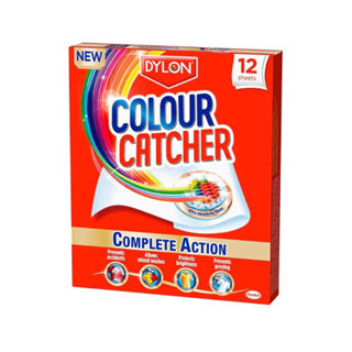 นำเข้าจากสหภาพยุโรปColour catcher 12sheet แผ่นดักจับสีตกขณะซักผ้า บรรจุ12แผ่น