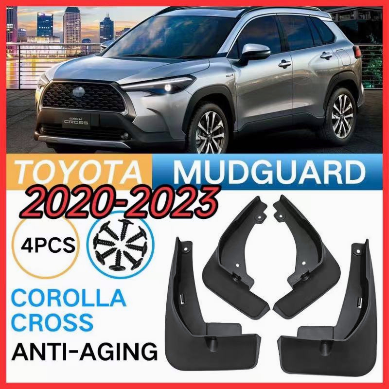 【ส่งจากไทย】Toyota Corolla Cross 2020-2026 บังโคลนกันกระแทก 4 ชิ้นสําหรับ