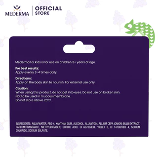 Exp.01/2027 | Mederma Scar Gel for Kids 20g. | เจลทาแผลเป็น สูตรอ่อนโยนสำหรับเด็ก ลดรอยแผลเป็น ปรับสีผิวให้สม่ำเสมอ