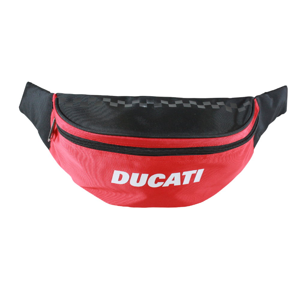 Ducati กระเป๋าคาดอกคาดเอวลิขสิทธิ์แท้ดูคาติ ขนาด 10x34x17 cm. DCT49 200