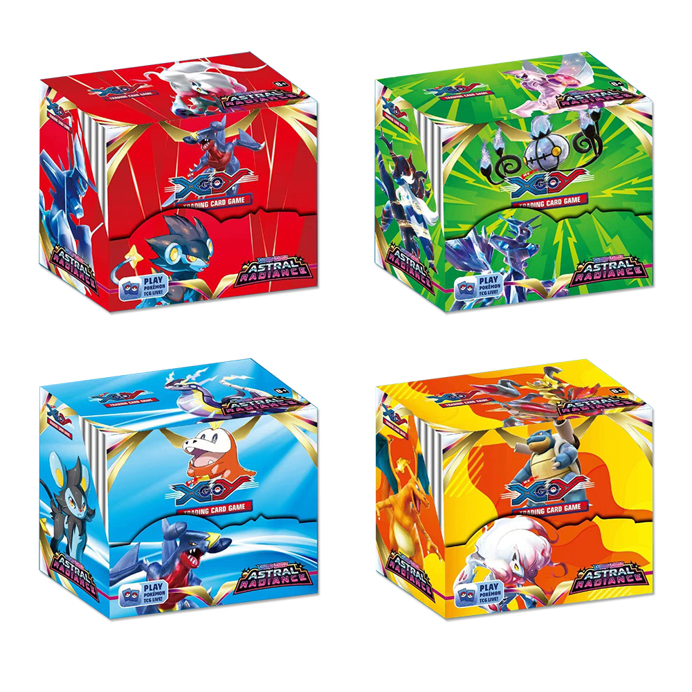 324 ชิ้น / กล่อง Pokemon Card XY Sun & Moon Lost Thunder ภาษาอังกฤษการค้าบัตรเกม Evolution Booster เ