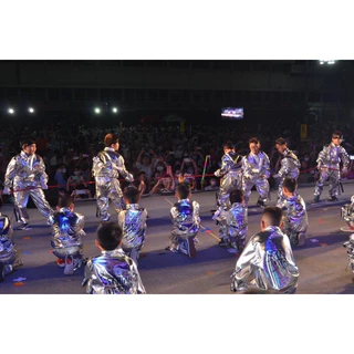 (ส่งจากไทย เร็ว1-2วัน) ชุดhip hop เด็กแขนยาวขายาว มีฮู้ด ซิปหน้าสีเงิน