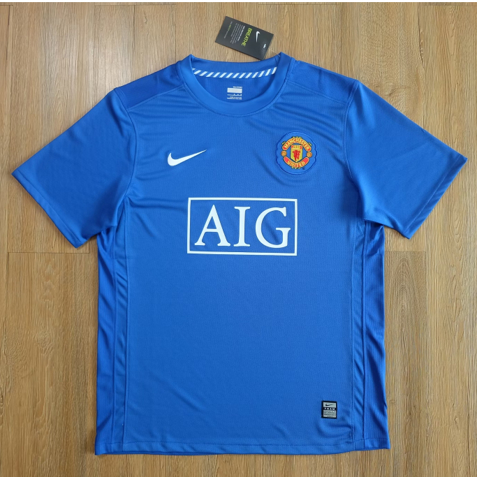 เสื้อแมนยู ย้อนยุค ชุดเยือน ปี 2008/09 เกรด AAA Manchester United Retro Away 2018/19 Man U