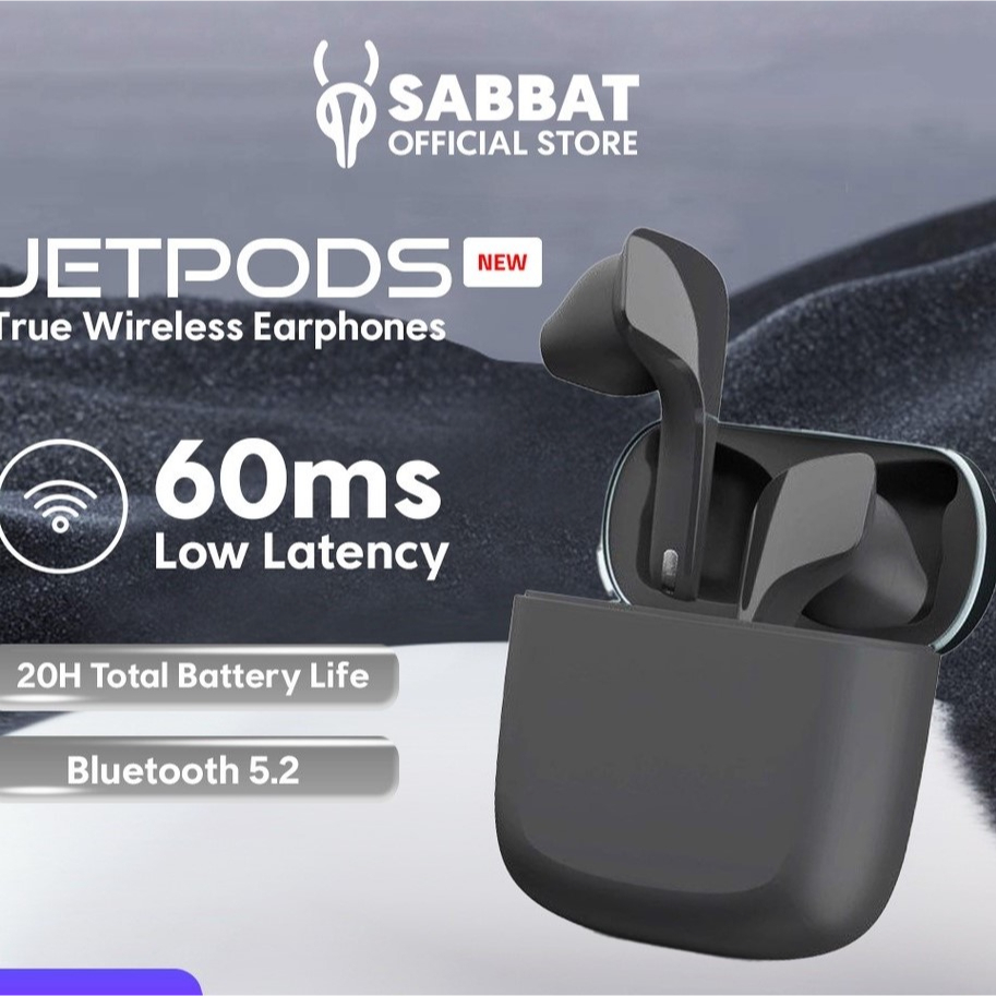 【ขายส่ง】Sabbat Jetpod รุ่นใหม่รางวัล Design Award หูฟังไร้สาย True Wireless ของแท้ ถูกสุดในตลาด