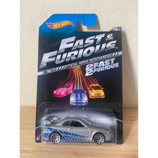 Hot Wheels Fast &amp; Furious Nissan Skyline GT-R (R34) 3/8 2013