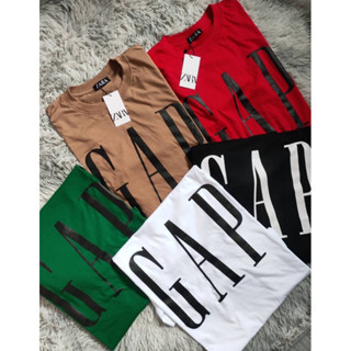 พร้อมส่ง🧸เสื้อยืดโอเวอร์ไซส์ Oversize ซาร่า GAP