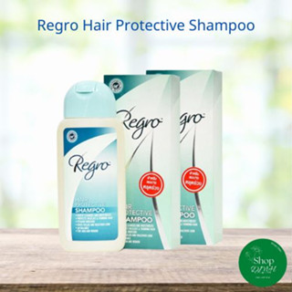 Regro Hair Protective Shampoo 200 ml แชมพู สำหรับผู้มีปัญหาผมร่วง ผมบาง ผมมัน ลดการหลุดร่วงของเส้นผม