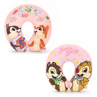 Disney ลิขสิทธิ์แท้ หมอนรองคอ Chip / Dale : Fun Little &amp; Spring Easter