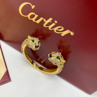 CARTIER TIGER BRACELETS เครื่องประดับ กำไลข้อมือวง แบรนด์คาร์เทียร์ รูปหัวเสือ