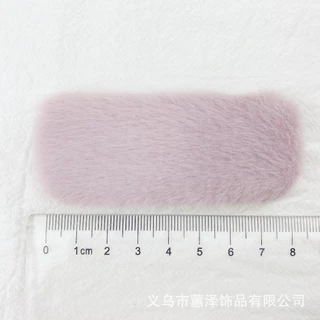 กิ๊บติดผม ขนฟู น่ารัก สีสันสดใส ขนาดใหญ่ 8.5cm. กิ๊บผม กิ๊บเกาหลี