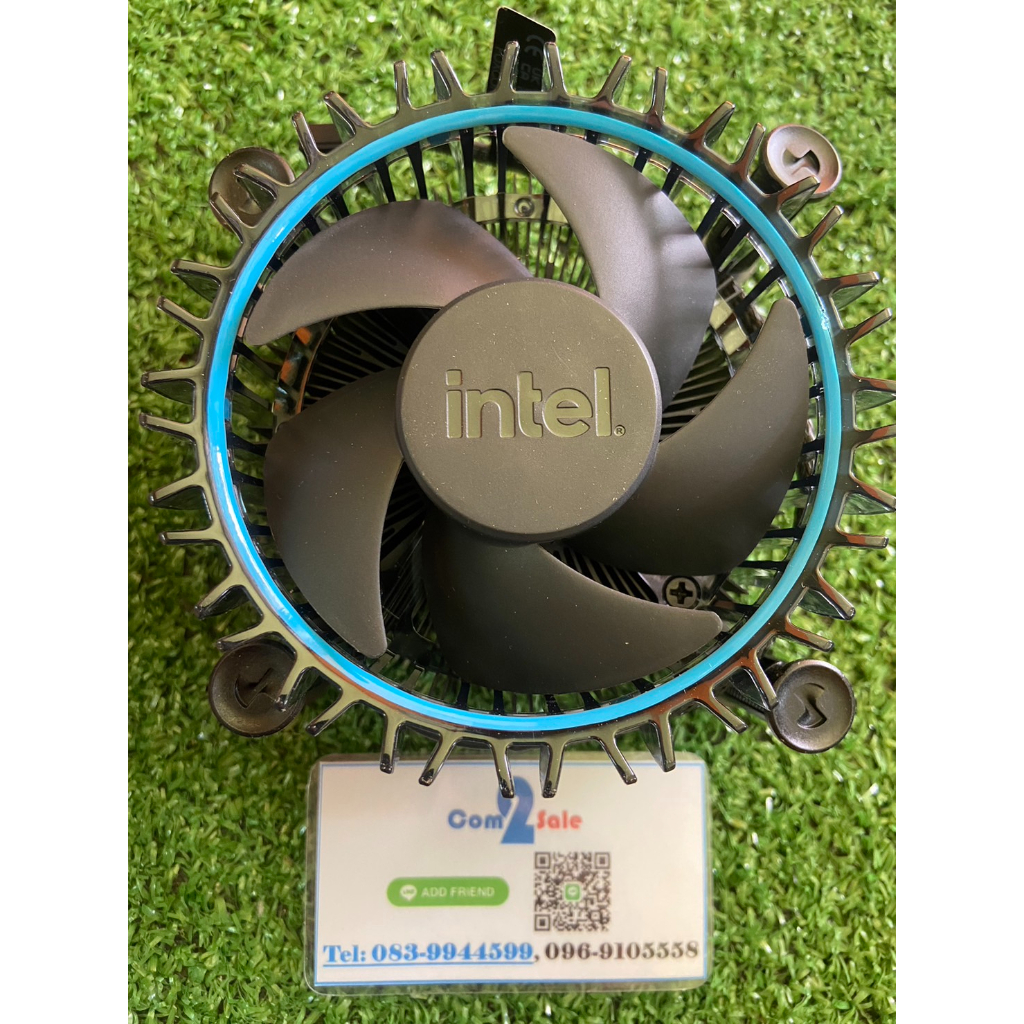 พัดลมซีพียู Intel  LGA1700 CPU COOLER 12th intel original radiator copper bottom CPU fan ของใหม่มือ1