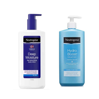 พร้อมส่ง🎉Neutrogena Hydro Boost Body Gel Cream 400ml, Neutrogena Norwegian Formula Deep Mois Body Lotion 250ml Exp 2026