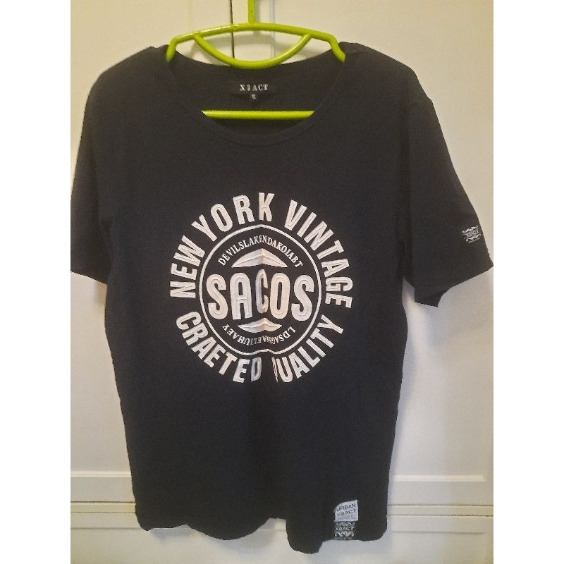 เสื้อยืด  Xact  สีดำ