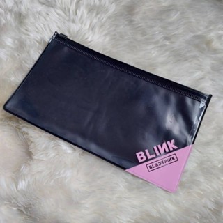 กระเป๋าพลาสติกใส่เครื่องเขียน  Blink Blackpink Fanclub offical Japan