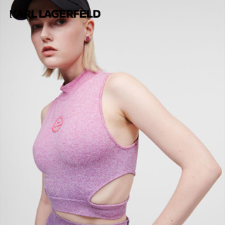 KARL LAGERFELD - RUE ST-GUILLAUME SEAMLESS SPORTS BRA 230W1712 สปอร์ตบรา