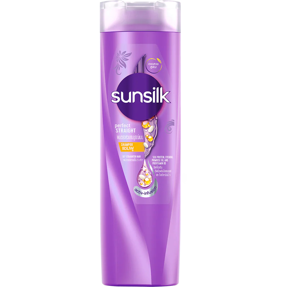 Sunsilk ซันซิล แชมพู ยาสระผม เพอร์เฟค เสตรท สีม่วง ผมตรงสวย สีม่วง 60 มล. - รูปที่ 3