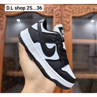 สินค้าพร้อมส่ง รองเท้าไนกี้เด็ก รองเท้าผ้าใบแพนด้าเด็ก 📌 รองเท้าผ้าใบ Dunk Low รองเท้าผ้าใบเด็กผู้ชาย เด็กผู้หญิผู้หญิง