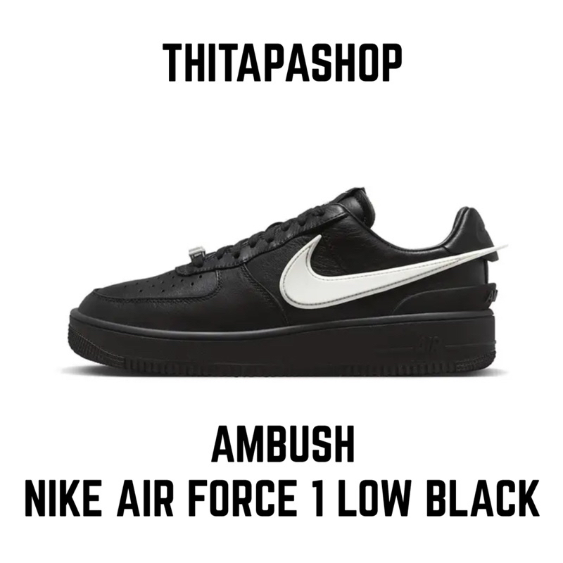 AMBUSH X NIKE AIR FORCE 1 LOW BLACK