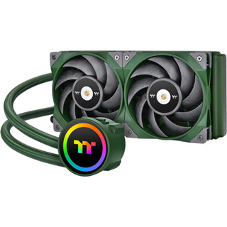 Thermaltake TOUGHLIQUID 240 ARGB Sync Racing Green All-In-One Liquid Cooler CL-W319-PL12RG-A