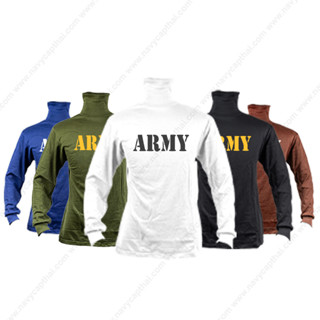 เสื้อยืด ARMY แขนยาว