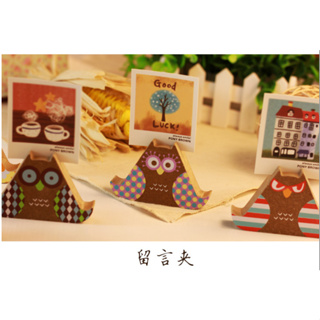 OWL wooden holder มัลติฟังก์ชั่น Multifunction 2 IN 1 message folder นกฮูก DIY ไม้เนื้อแข็ง วินเทจ ที่วางโทรศัพท์มือถือ