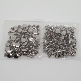 หมุดย้ำสองหน้า 9×12mm. 100 ชุด