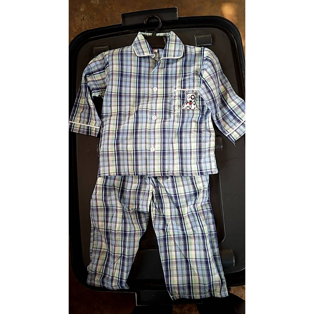 ชุดนอน p+p เด็กอายุ 1 - 2 ปี แขนยาวขายาว ผ้าคอตตอล