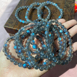 ข้อมือลาบราโดไรท์ (Labradorite) หินพ่อมด✨🌌แท้💯เกรดPREMIUM📌