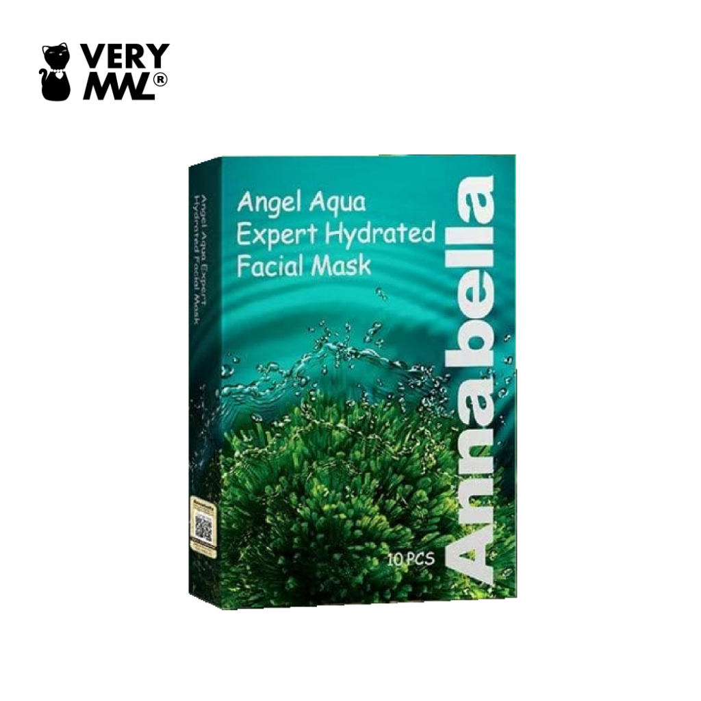 VERYMWL มาส์กบำรุงผิวหน้าสาหร่าย Annabella Mask (10แผ่น) มาส์กหน้าแผ่น ผิวชุ่มชื้น เนียนนุ่ม