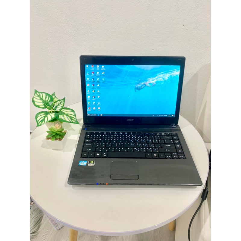 โน๊ตบุ๊คacer i5 สภาพดีพร้อมใช้งาน มีประกัน💻💻💻